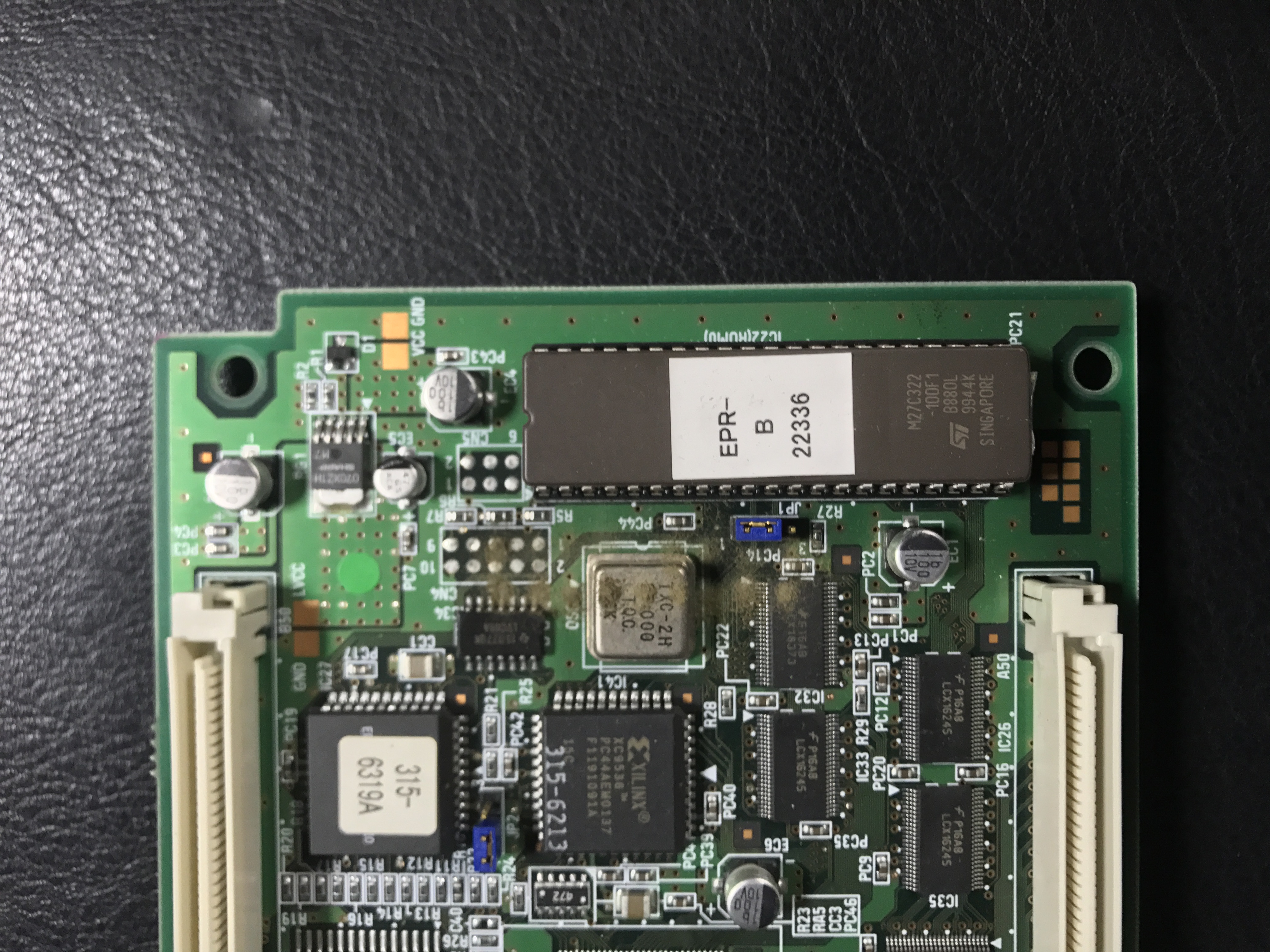 PCB component side detail